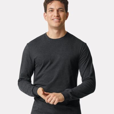 Unisex Softstyle® CVC Long Sleeve T-Shirt Thumbnail