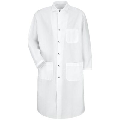 Men's Snap-Front Spun Polyester Butcher Coat Thumbnail